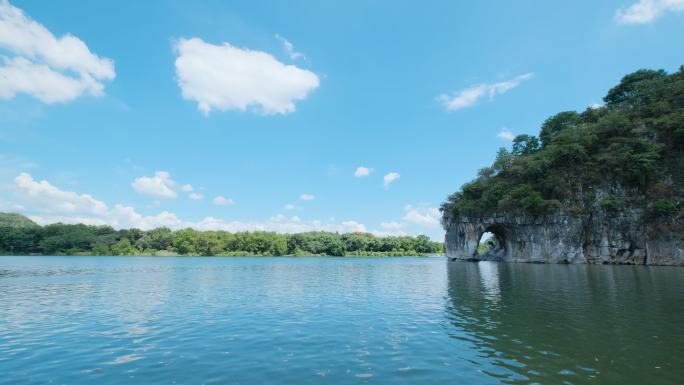 广西桂林山水 象鼻山 象山 漓江