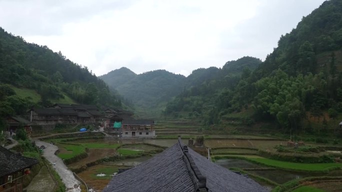 贵州都匀 村庄航拍