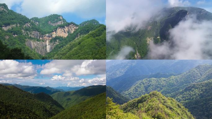 4K原创壮丽山河 磅礴秦岭 大巴山