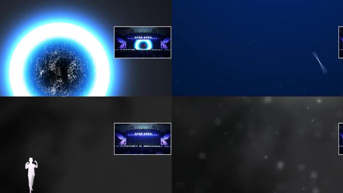 魔术互动视频秀 人屏互动