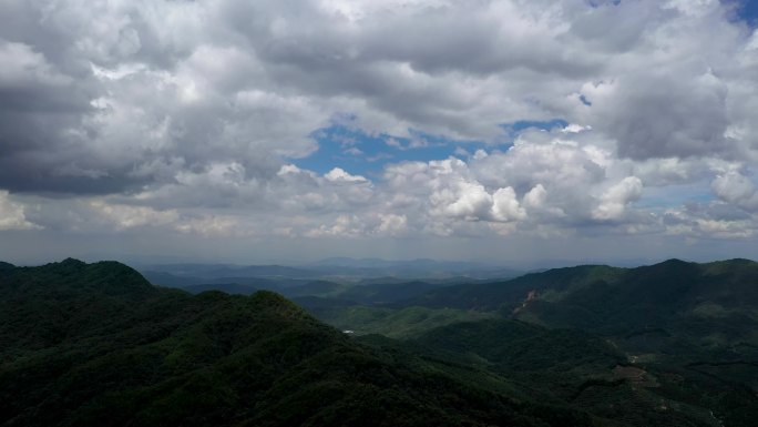 丘陵 山云 天空 蓝天白云