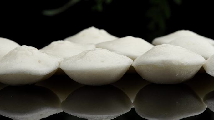 白糖泡粑米馒头碗儿糕升格慢动作拍摄