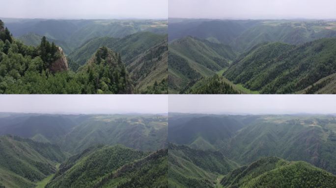 冰沟奇峰 九寺掌 青海十二景 乐都八景