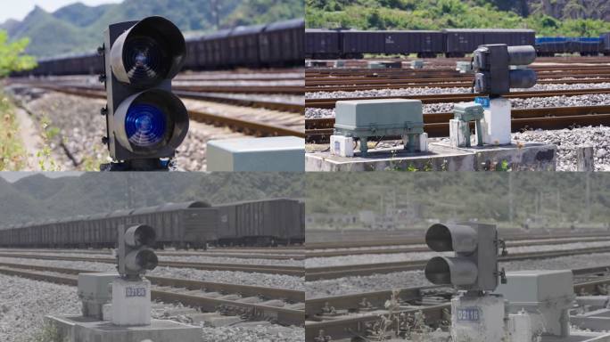 火车轨道信号灯