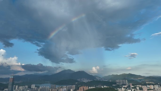 【正版原创】城市缺失的彩虹空镜