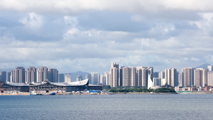 4k 海的对面 城市建设 厦门翔安