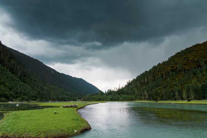 密林山间 暴雨来袭