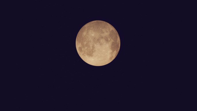 圆月仲秋夜景月色金色十五月亮美丽月光赏月
