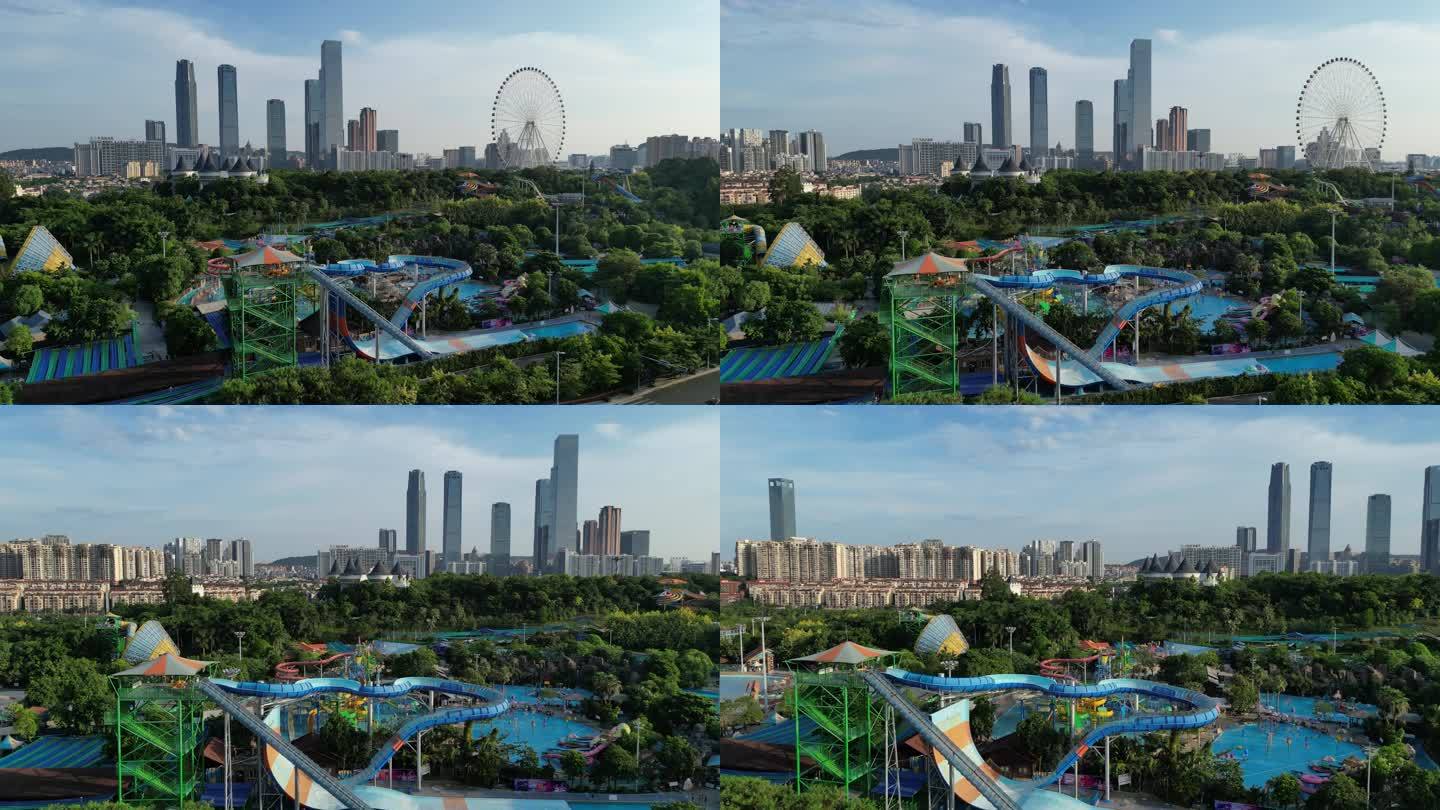 南宁凤岭儿童公园4K航拍