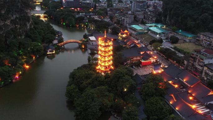 桂林木龙湖景区