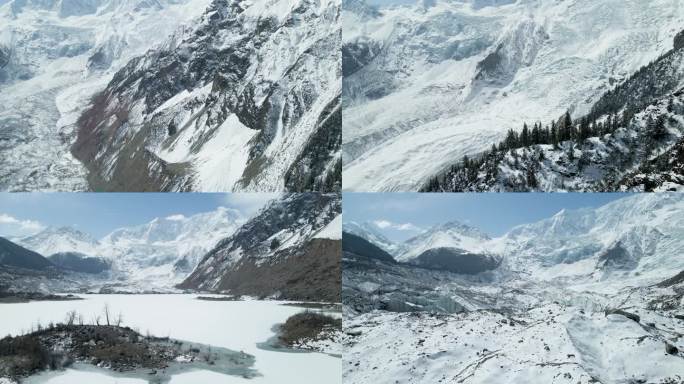 西藏自然风光_米堆冰川
