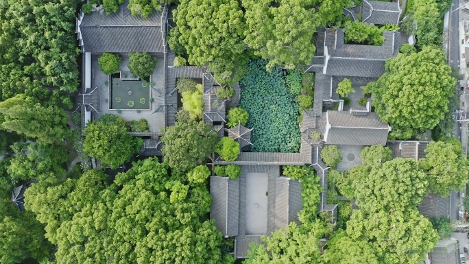 中式园林景观设计上海松江醉白池风景区