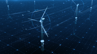 4K科技风力发电新能源风电风能视频素材