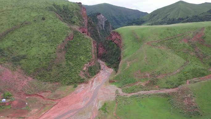 峡谷航拍