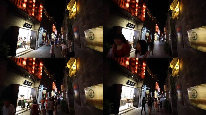 桂林东西巷延时摄影