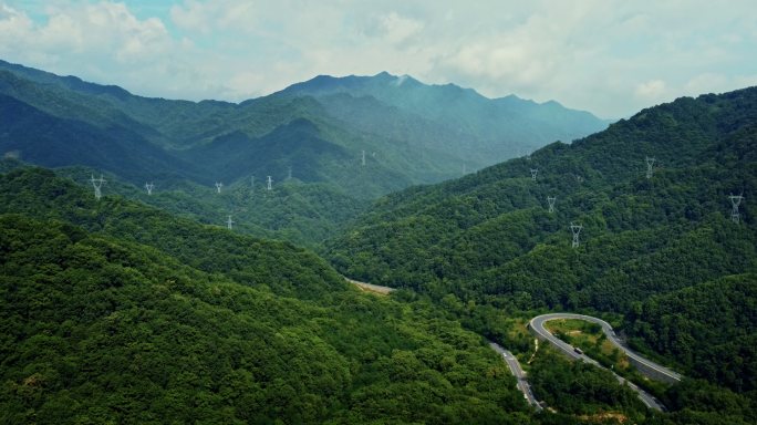 秦岭山脉自然风光