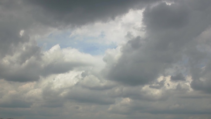 云层流动