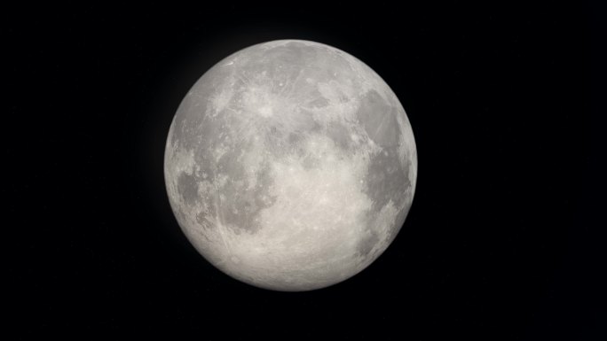 月亮满月圆月星空梦幻唯美月色探索星际月球