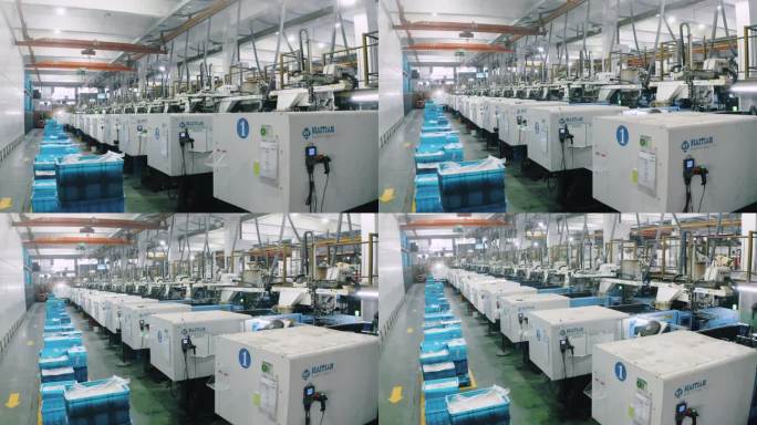 4K摇臂上升拍摄震撼工厂