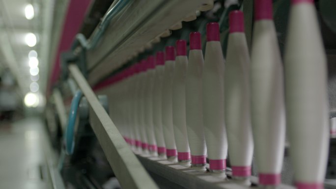 纺织丝线棉纺加工无纺布自动化生产线