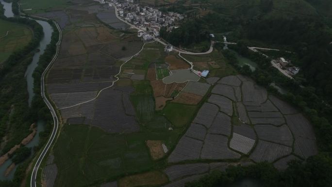 贵州平塘城市航拍