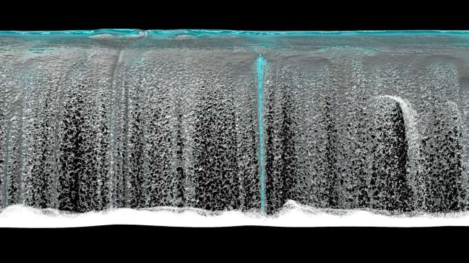 4k极宽屏无缝循环瀑布