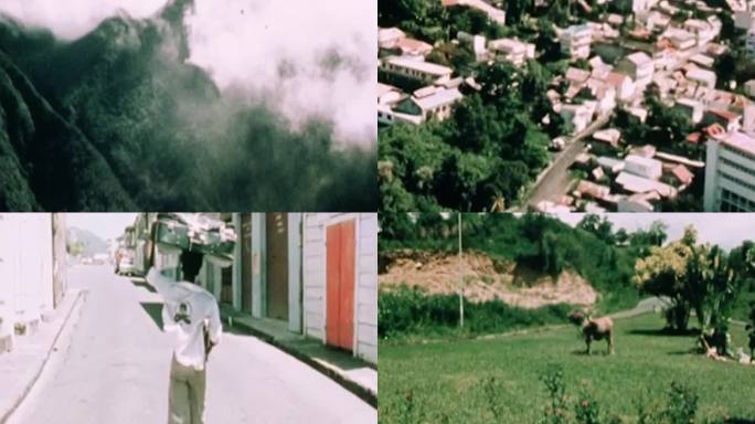 60年代苏弗里埃尔火山喷发
