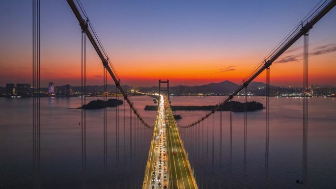 4K 虎门大桥航拍延时 已登上人民日报
