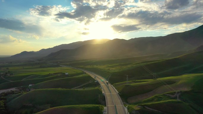 新疆公路美景