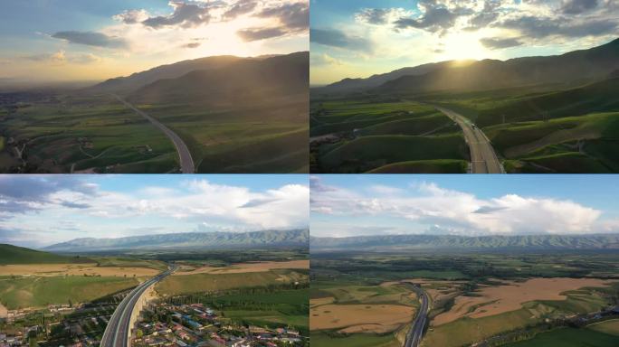 新疆公路美景