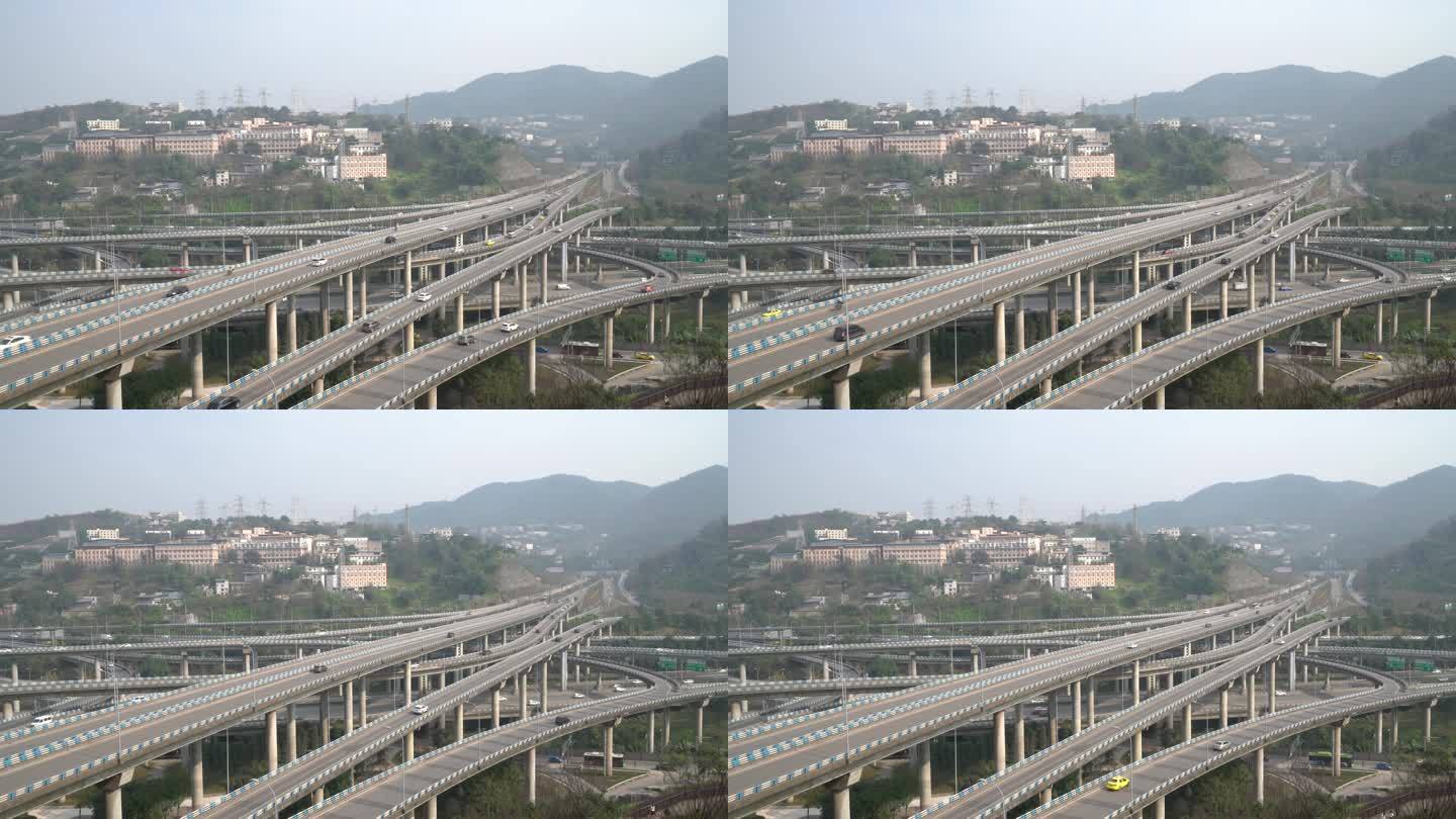 重庆黄桷湾立交桥，全球最复杂的立交桥