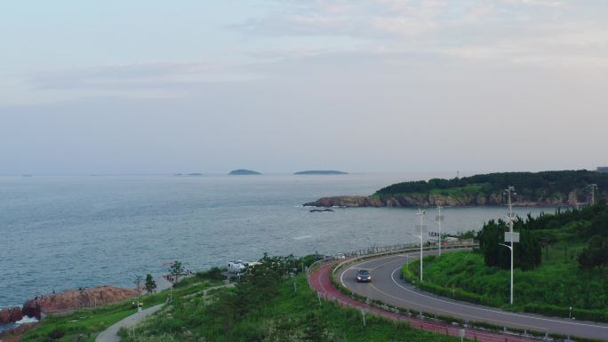 青岛海滨环海公路风光