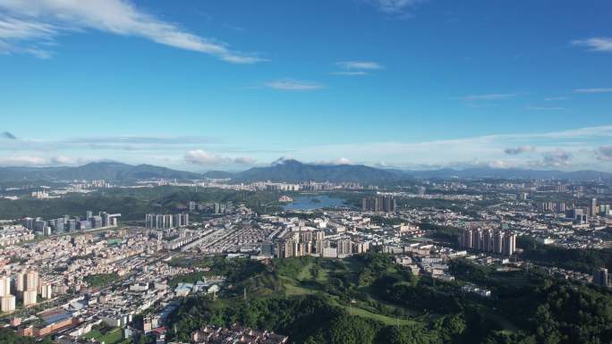 东莞凤岗高空航拍一镜到底