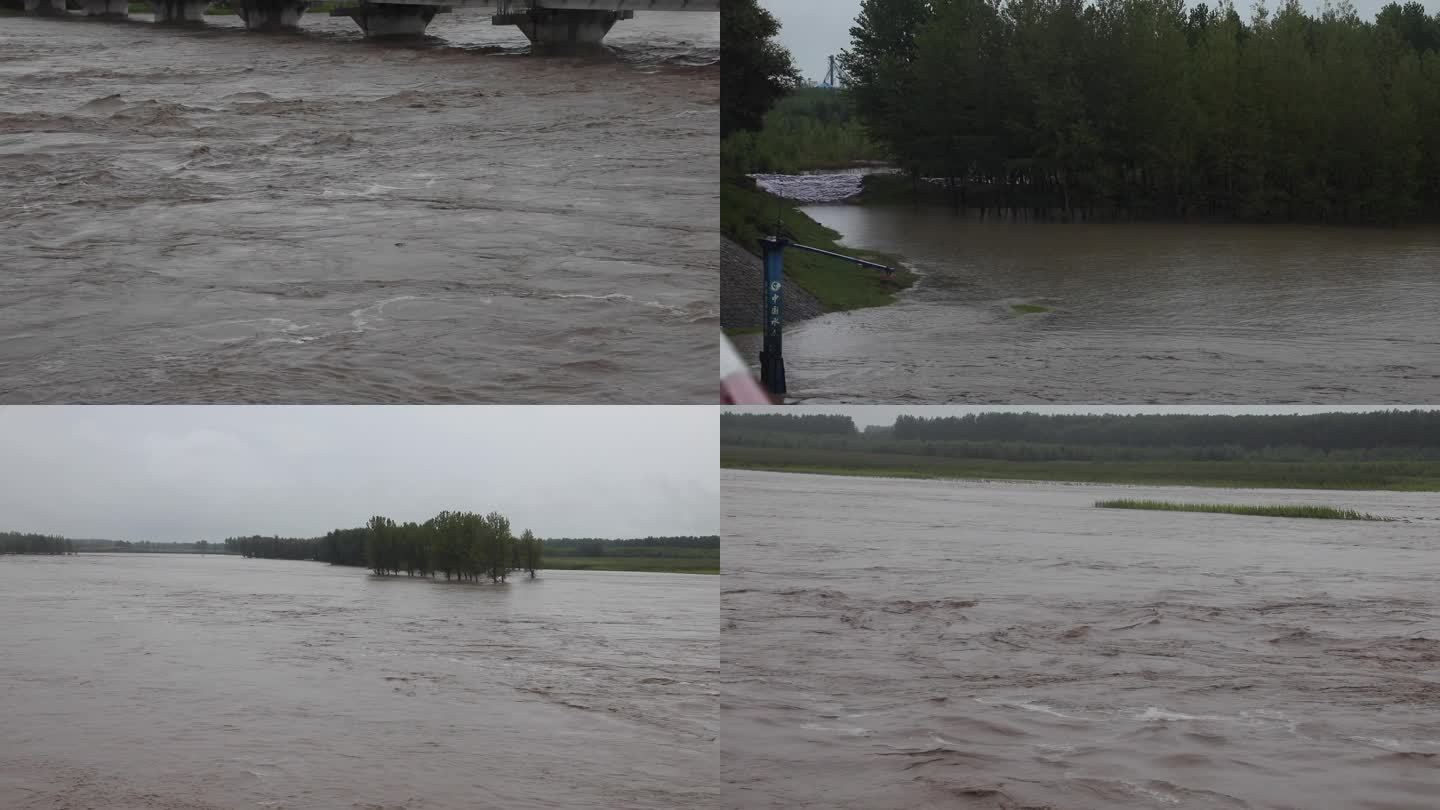 下雨洪水防汛