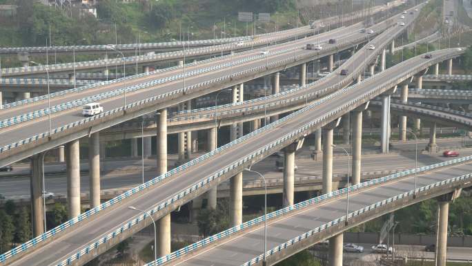重庆黄桷湾立交桥，全球最复杂的立交桥