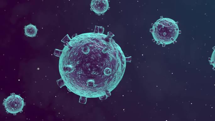 4K医学病毒细菌细胞