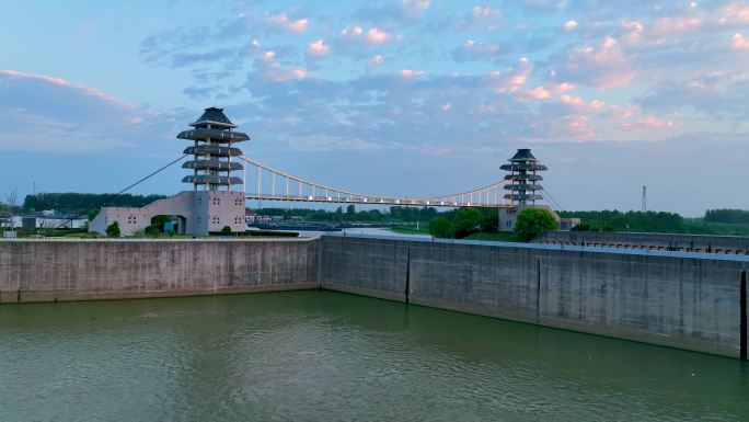 淮河入海水道淮安水上立交枢纽工程