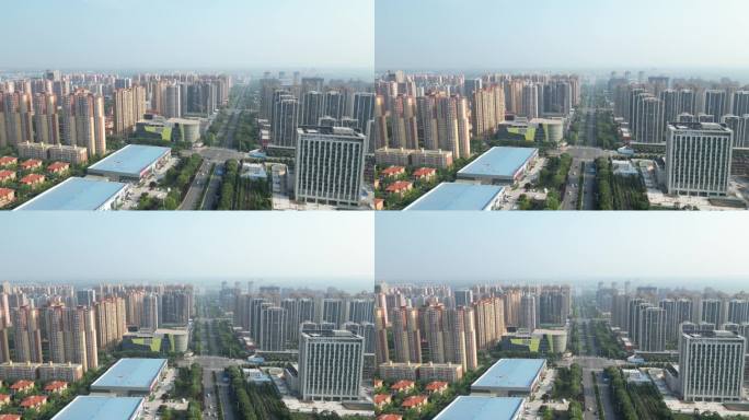 富平县城市空镜