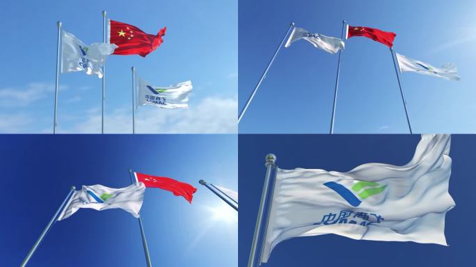 中国商飞旗帜