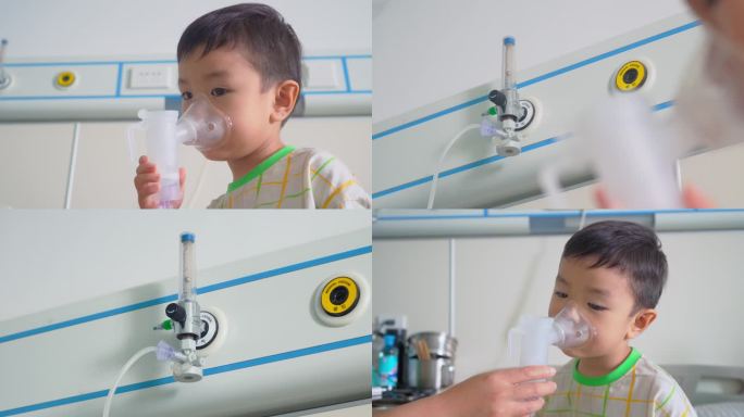 儿童住院雾化治疗丨4K丨原创实拍
