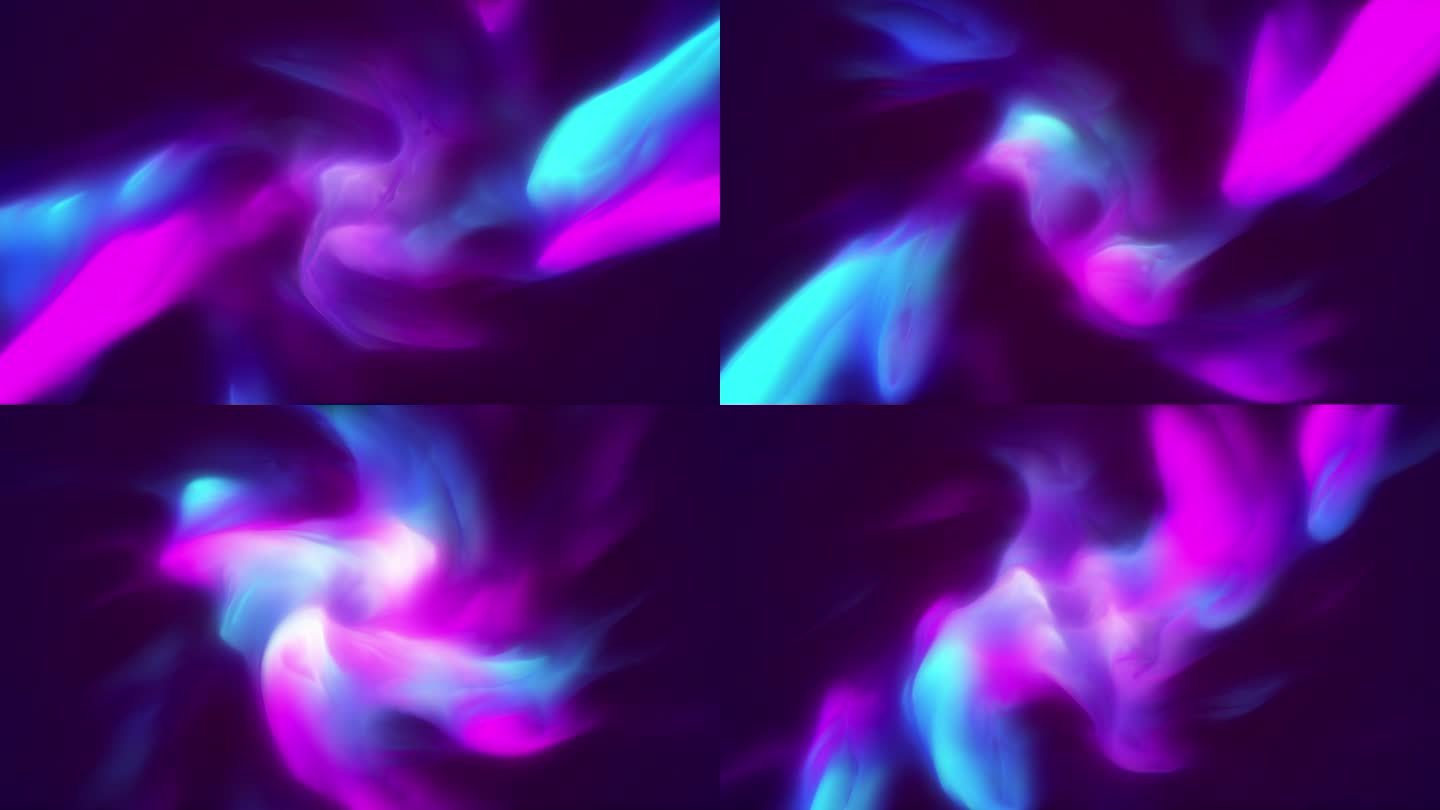 抽象彩色纹理螺旋旋涡隧道空间