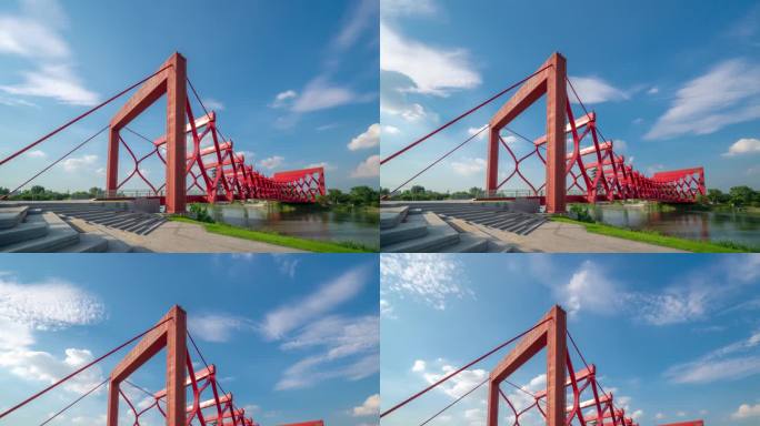 扬州运河三湾剪影桥延时（6K 60P）