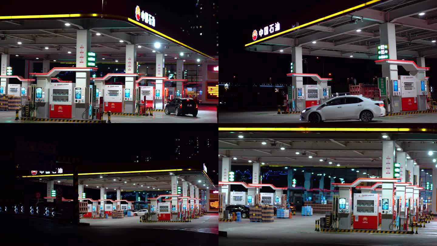 4K 加油站 中国石油  加油 能源