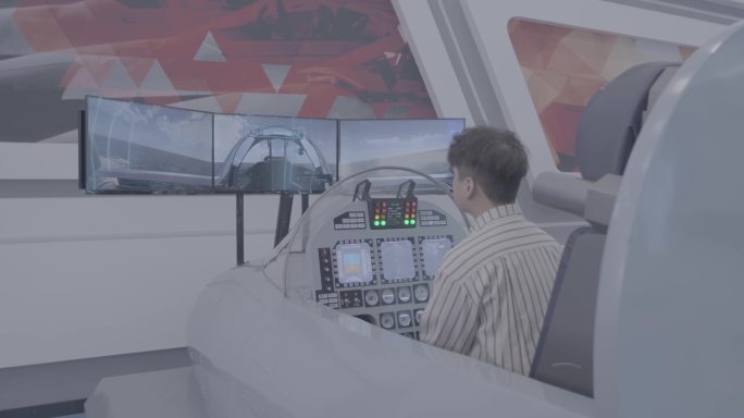 长沙航空科技体验中心模拟空战4k
