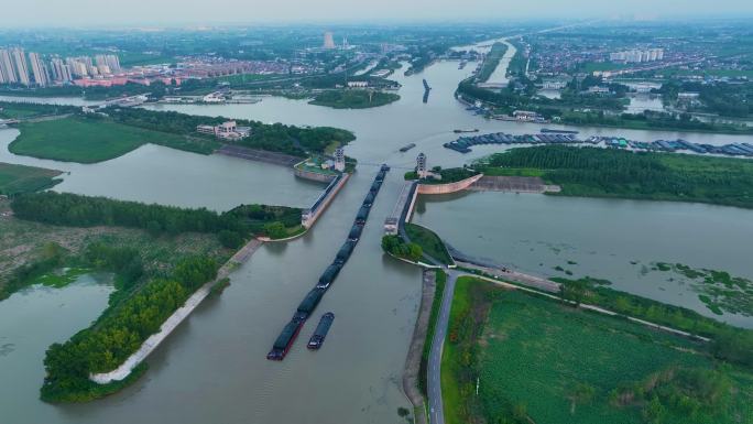 淮河入海水道淮安水上立交枢纽工程