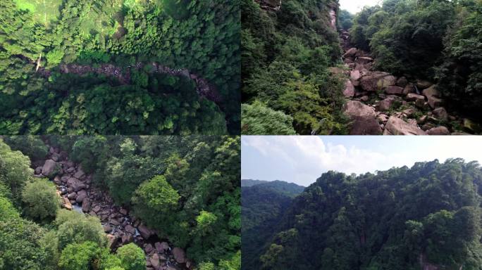 四川邛崃天台山5k航拍