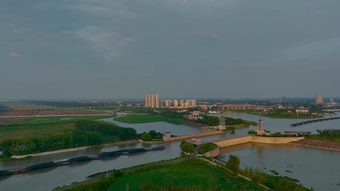 淮河入海水道淮安水上立交枢纽工程