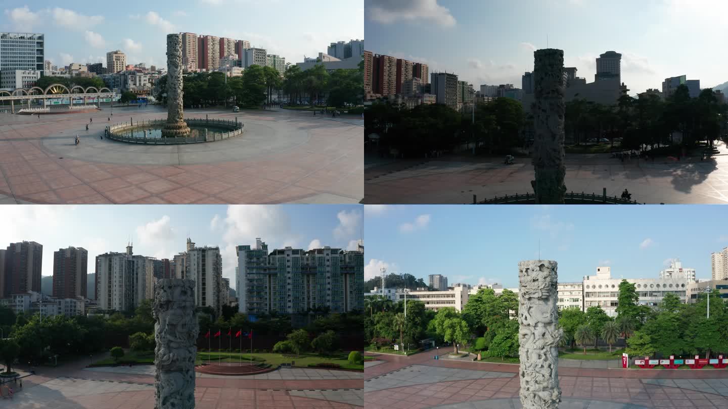 万福广场雕塑地标