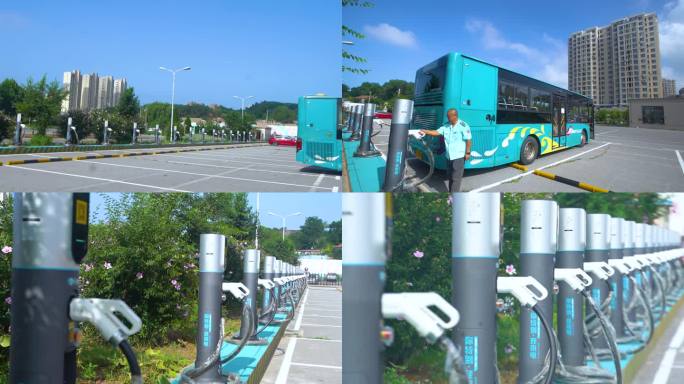 4K公交车充电  汽车充电 充电桩