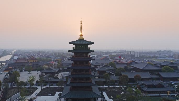 中国传统文化寺庙建筑宝山寺